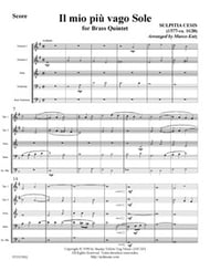 IL MIO PIU VAGO SOLE BRASS QUINTET P.O.D. cover Thumbnail